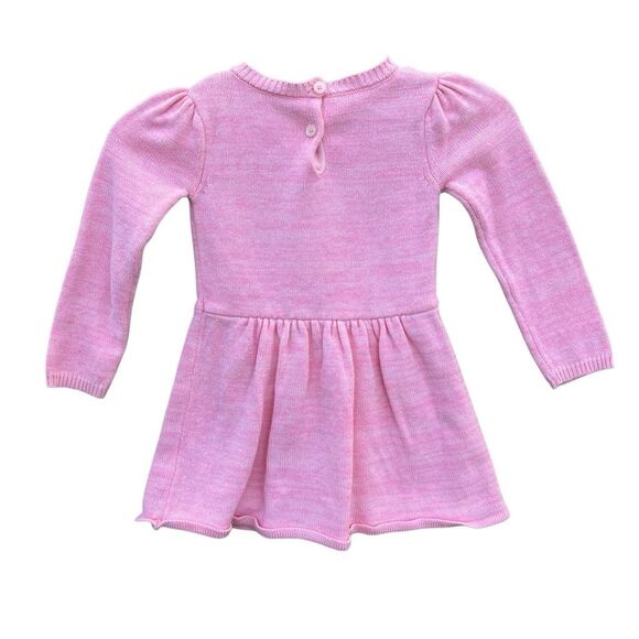 Bundle 3 Formal Dresses Toddler Girl Size 3T Red Pink White Winter Holiday - Picture 5 of 9